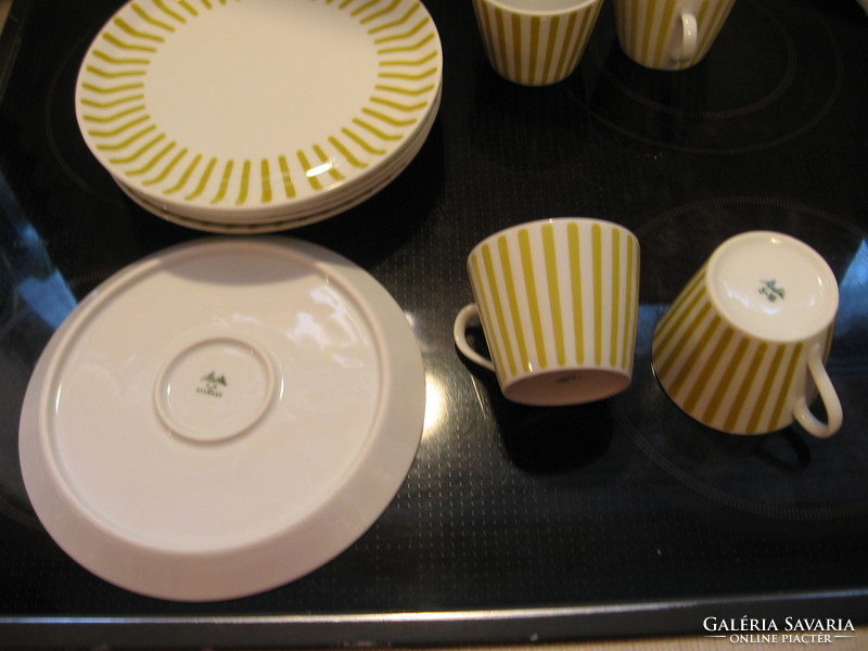 Museum rarity from the 60's, melitta zurich, design jupp ernst coffee, tea cup and plate
