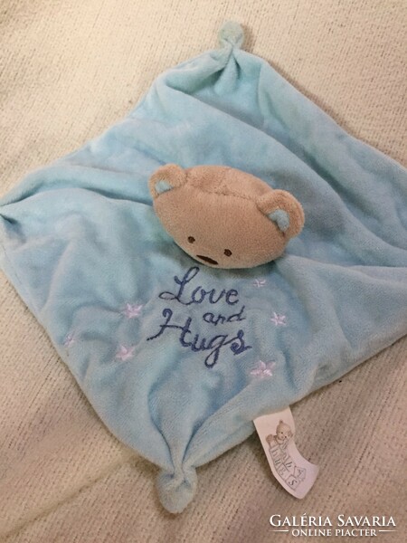 Light blue plush teddy bear