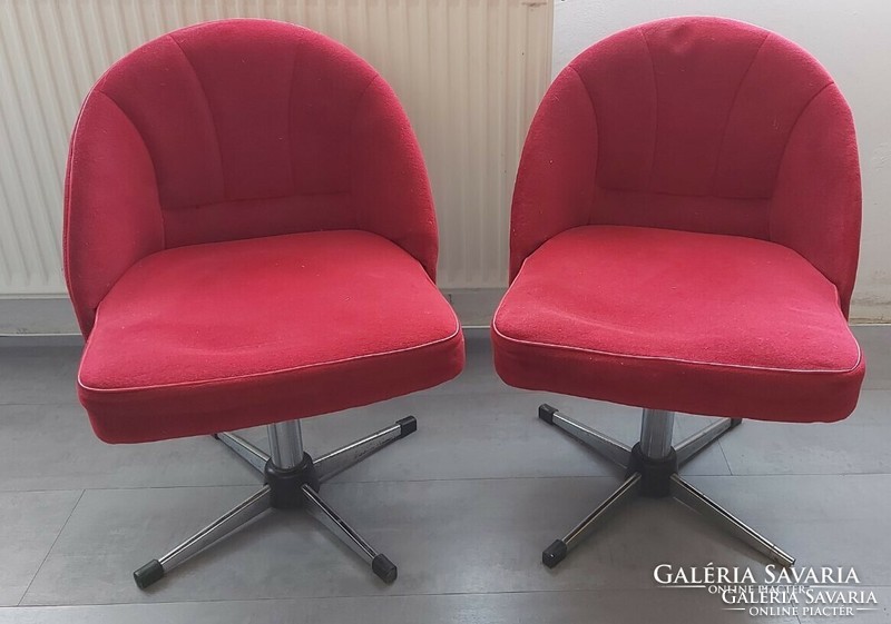 Retro "Cézár" fotel, forgófotel, retro forgószék a 70-es évekből