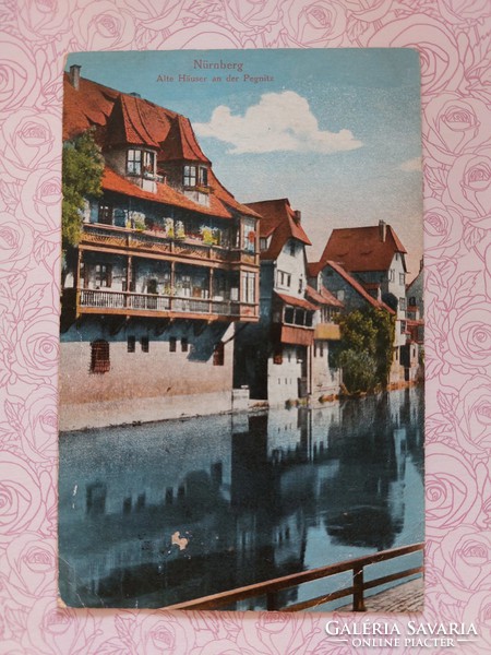 Régi képeslap 1931 levelezőlap Nürnberg