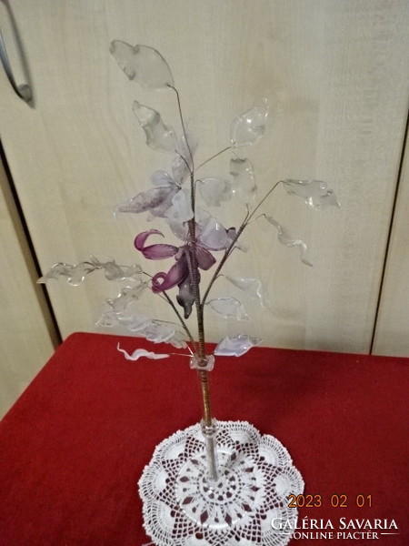 Russian tree of life, metal thread, with plastic leaves. He has! Jokai.