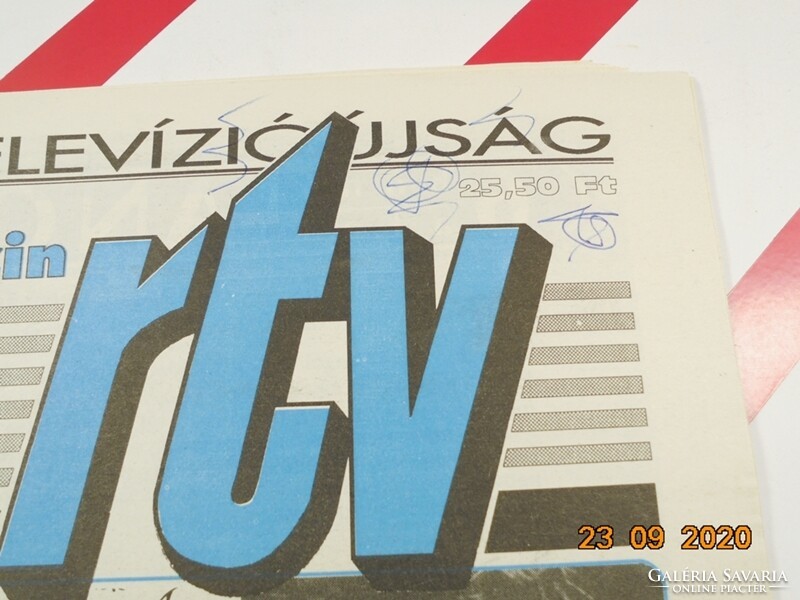 Old retro rtv - radio and television newspaper - 15.02.1993 - 21.- As a birthday present