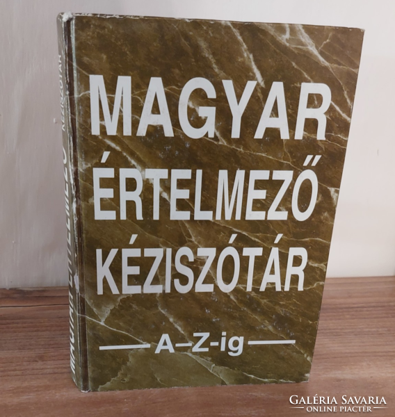 István Tótfalusi Hungarian hand dictionary from A to Z, Merényi könyvkiadó kft. 1996 - Book
