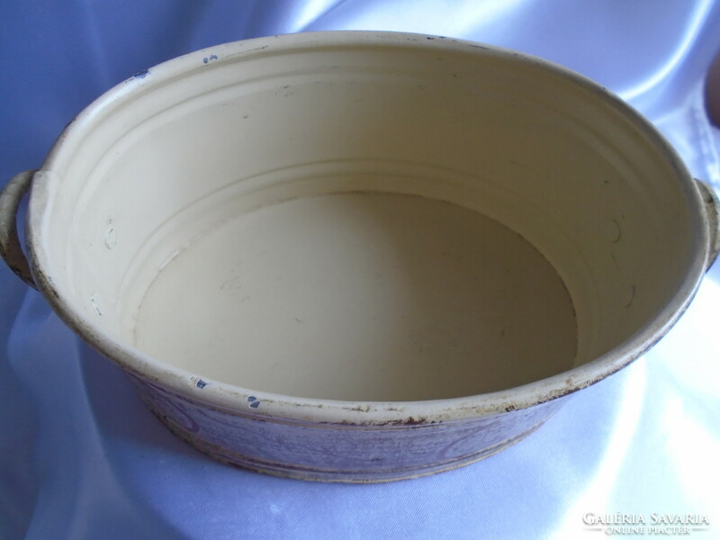 2 pcs. Antique metal bowl.