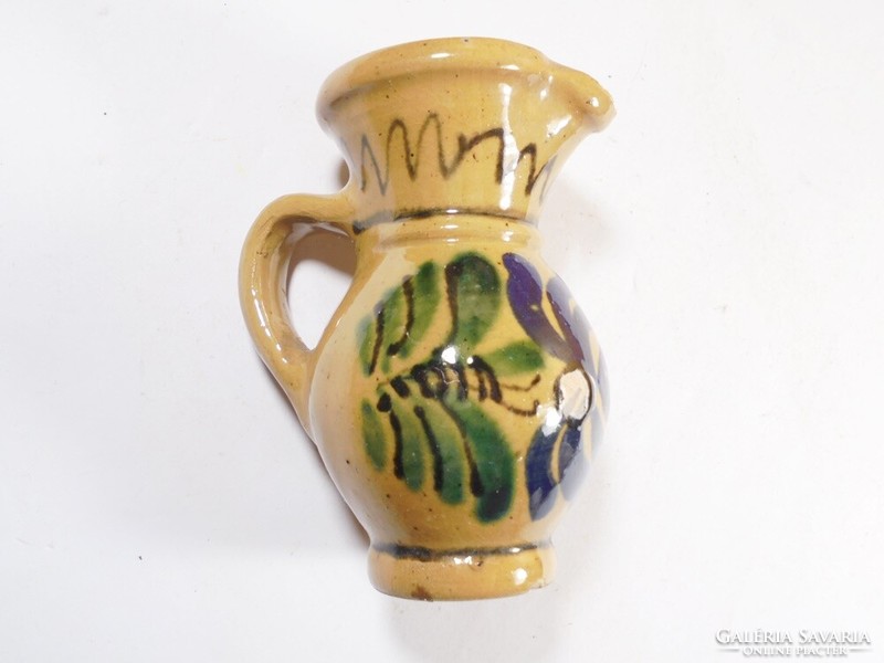 Retro ceramic jug - 8.7 cm high