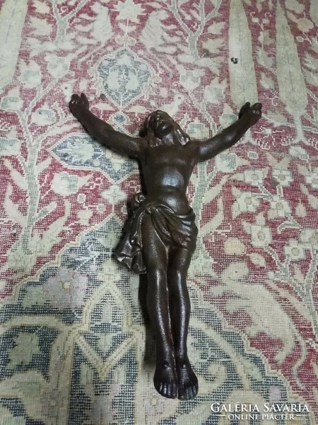 Corpus Christ, end of the 19th century, cast iron corpus, from a chapel, from a crucifix but still beautiful collectors