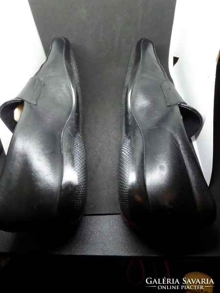 Prada (original) women's 37.5 bth: 24 cm luxury leather shoes