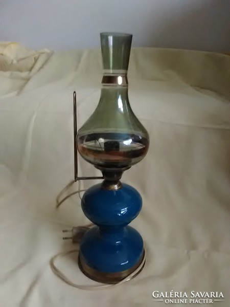 Antique ceramic table or wall lamp