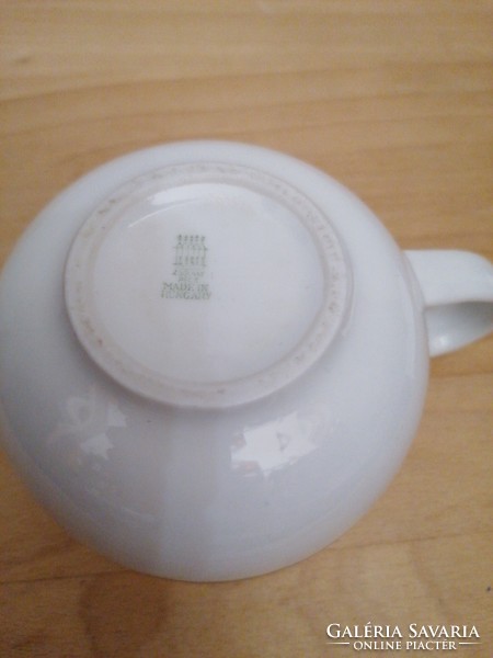 Thick-walled Zsolnay porcelain tea cup
