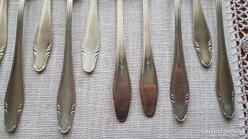 12-piece berndorf (art krupp) marked cutlery