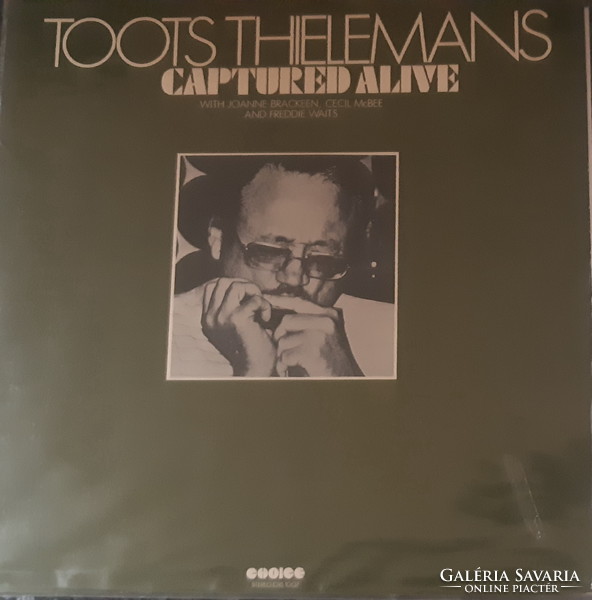 Toots thielemans: captured alive jazz lp vinyl record vinyl