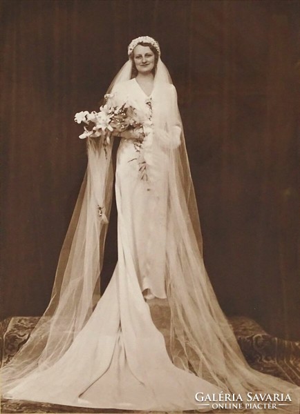 1L872 Hegedűs : Menyasszony fotográfia 1934