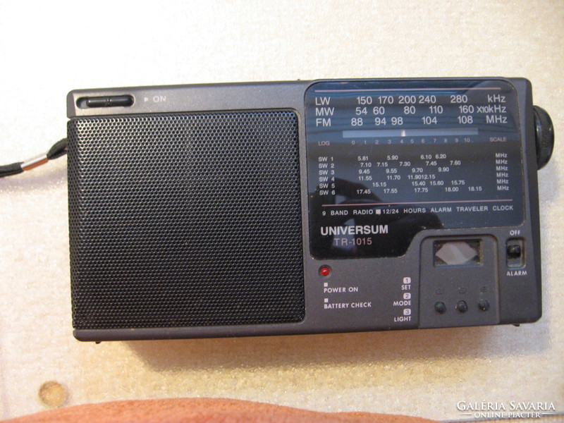 Universe, quelle gmbh tr-1015 transistor alarm clock radio