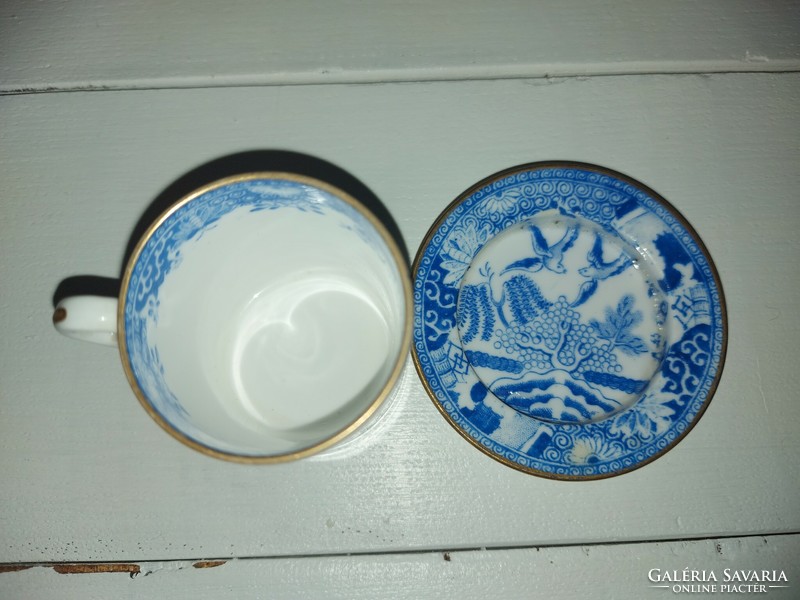 Antik angol Copeland Spode porcelán mokkás csésze (1)