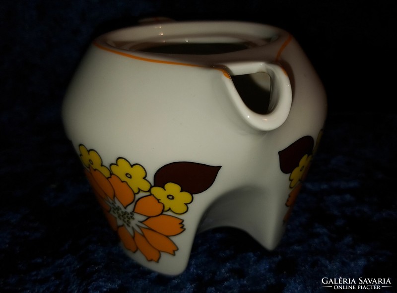 Hollóháza porcelain clattering coffee pot