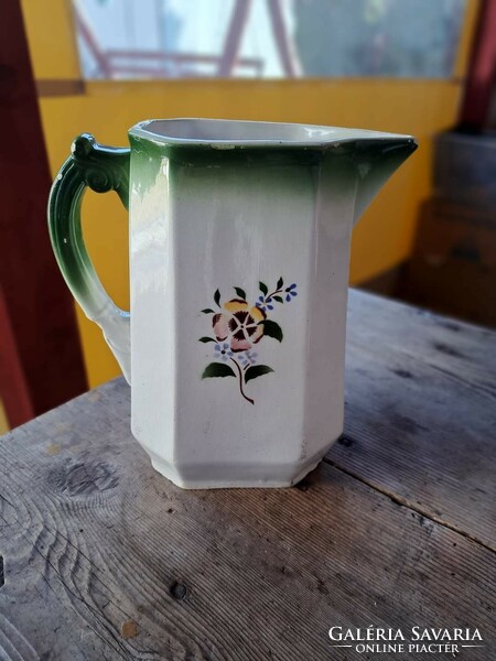 Beautiful rare pansy floral porcelain jug collector's item