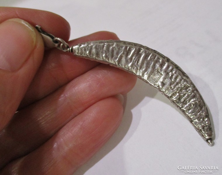 Beautiful silver bag ornament, ring, pendant