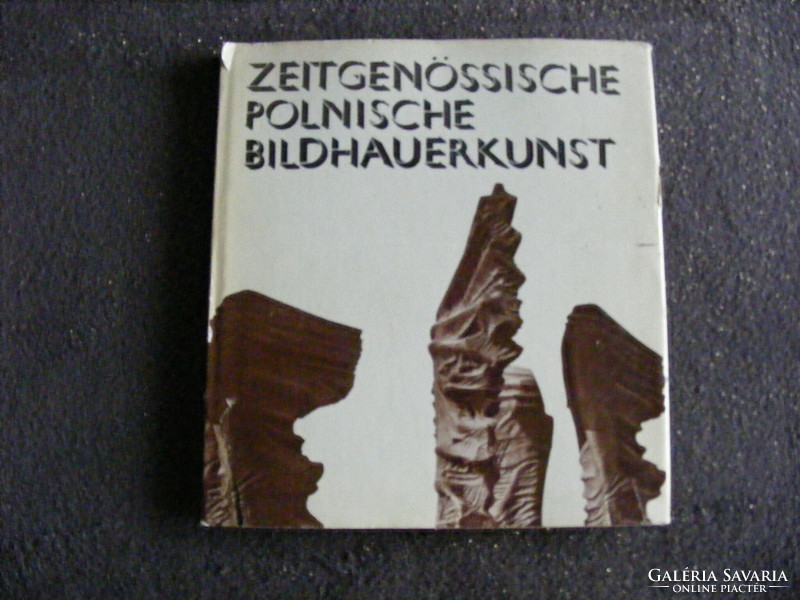 Zeitgenössische polnische bildhauerkunst book-fine art, sculpture in German