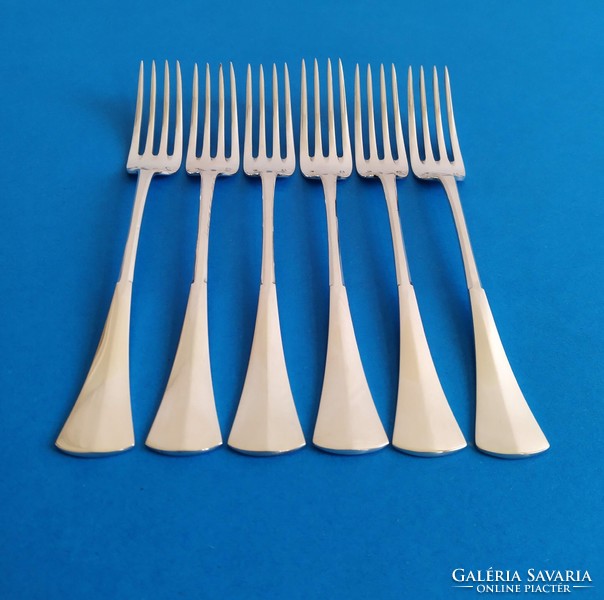 Silver 6-person cutlery set in English style, 46 pieces