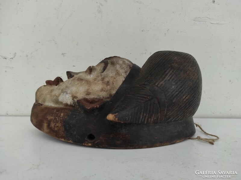 Antique African patinated wooden mask Punu ethnic group grain African mask 672 le 6584 discounted