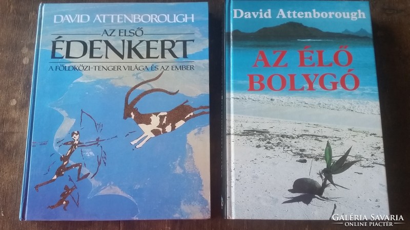 David attenborough the first garden of eden and the living planet c. His two books together
