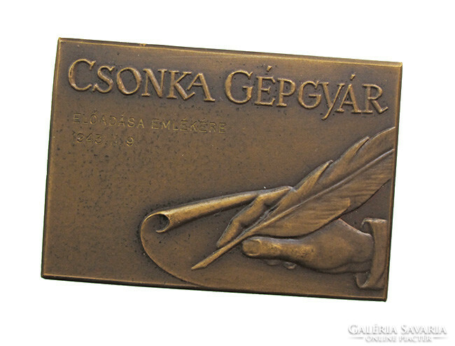 Csonka machine factory / in memory of his presentation 1943