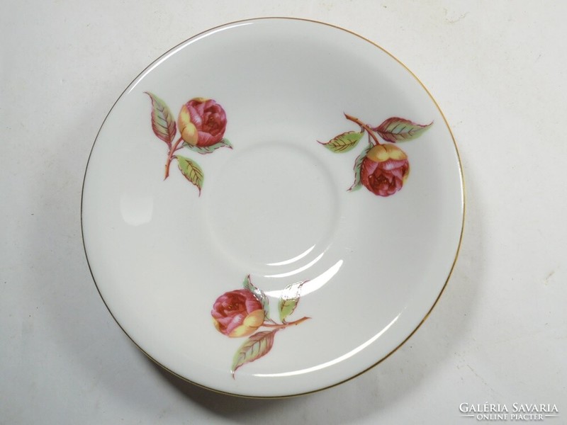 Retro lowland porcelain small plate coffee tea plate with flower pattern