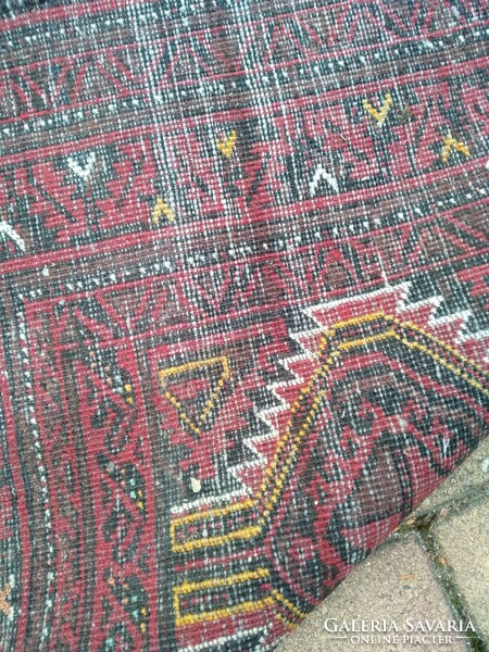 Carpet afghan, wool