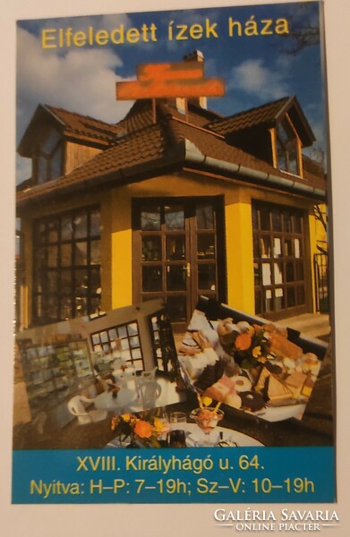 Forgotten flavors house card calendar 1998