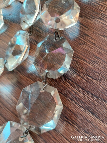 Replacement of crystal chandelier parts approx. 50 pcs