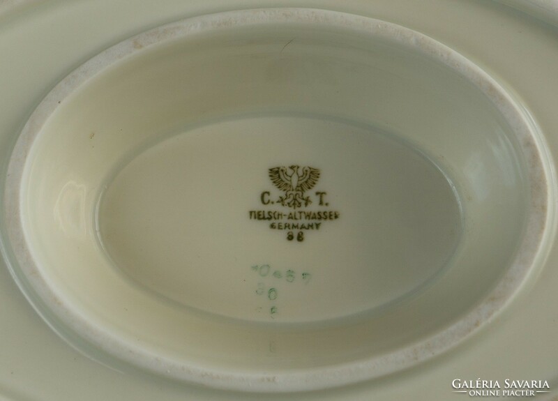 Antik német porcelán étkészlet Tielsch-Altwasser Germany
