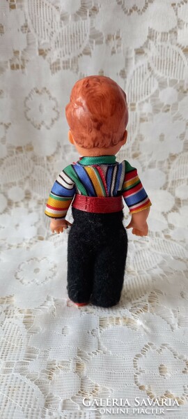 Old rubber toy doll