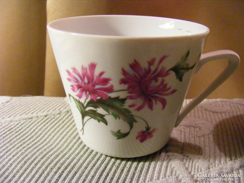 2 db alföldi virágos teás csésze