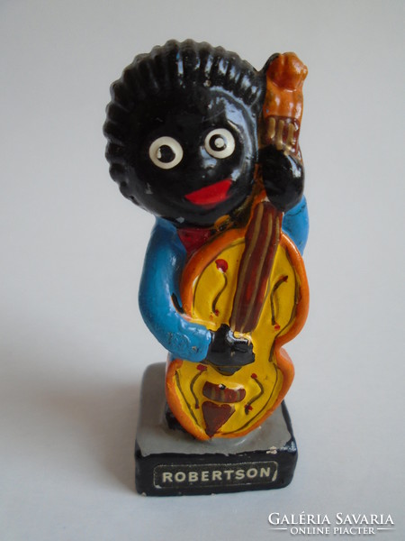 Musician Negro boy from the 1950s. Collector's item.