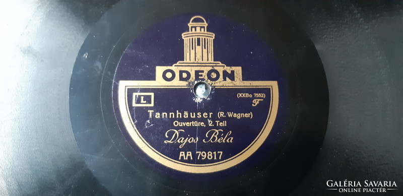 Dajos Béla gramophone record 12