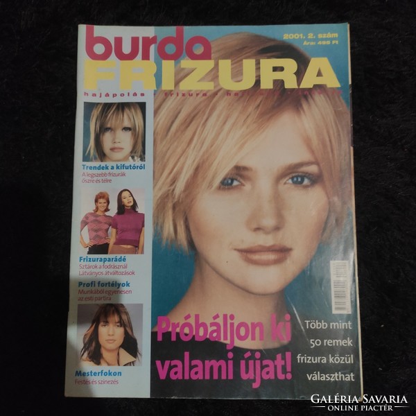 Burda frizura 2001. 2.szám