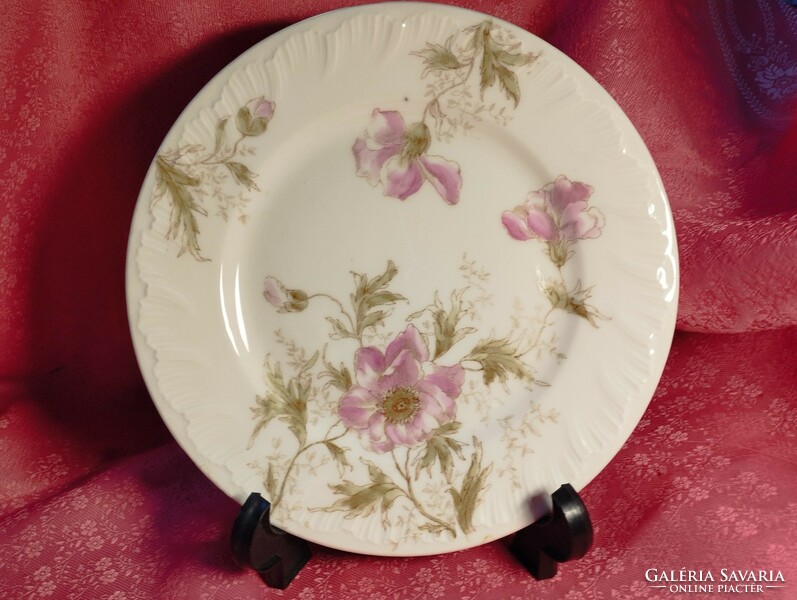 Beautiful antique porcelain cake plate, decorative plate