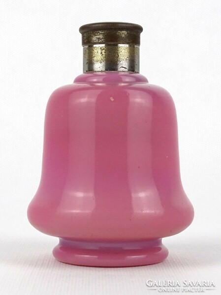 1L904 antique pink pipe glass with spray head late 19th century 11 cm