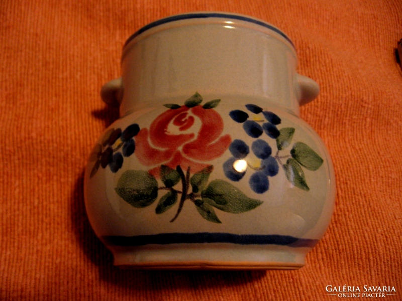 Retro rose stem, vase with ears gdr 681-12