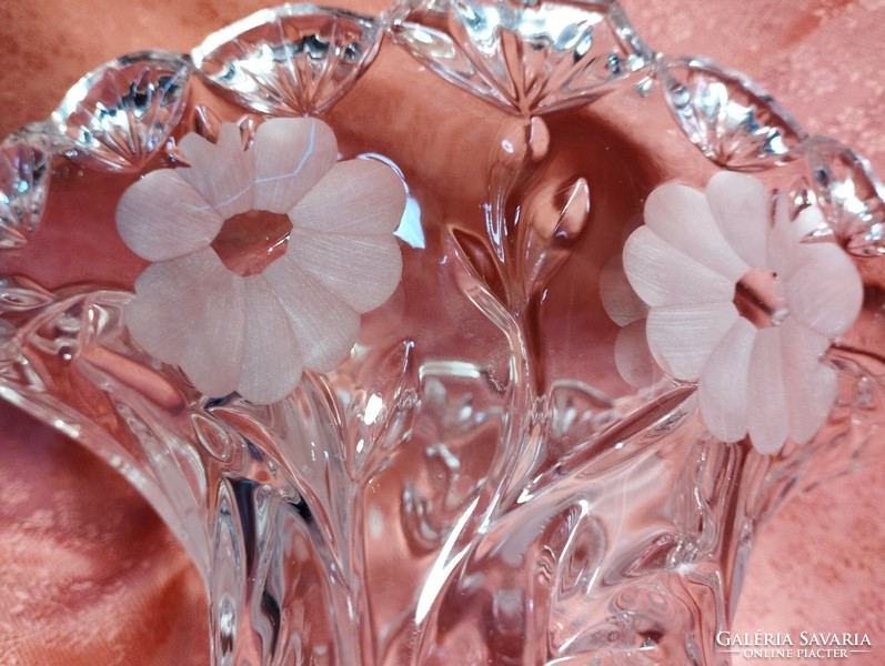 Beautiful crystal vase