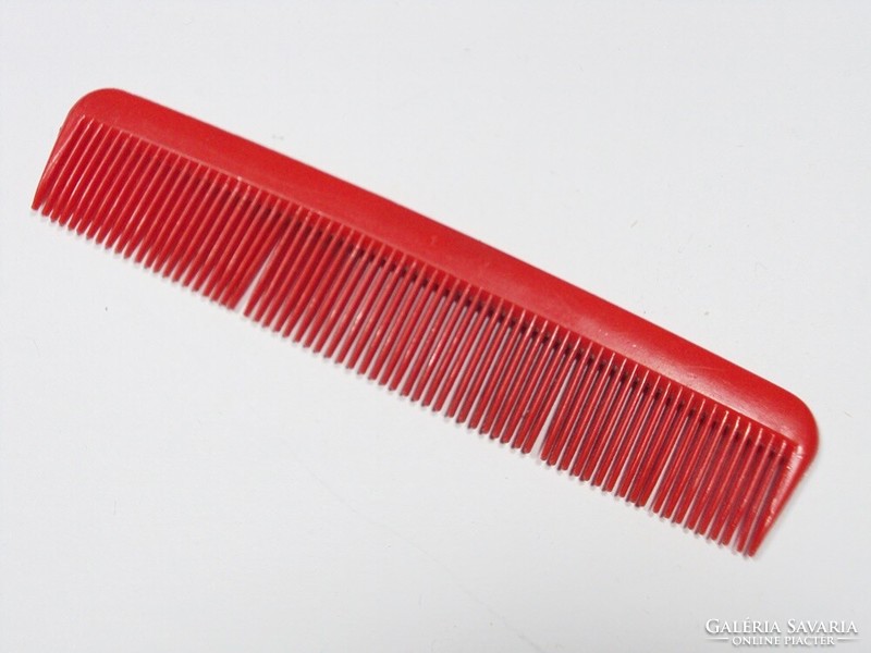 Retro plastic comb - lolan 127 brand - from the 1970s-1980s