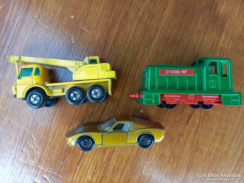 Matchbox Superfast 3 darab, N24 Shunter , N63 Dodge Crane Truck,  N33 Lamborghini Miura