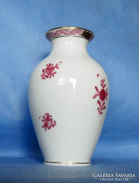 Herend Apponyi purple painted vase