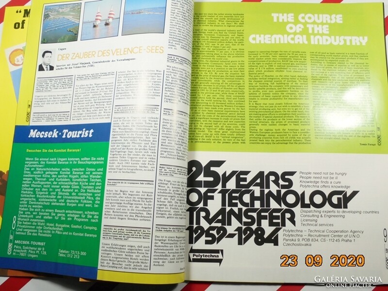 Retro újság magazin katalógus - Interpress Expo 1984 / 1 - angol német orosz nyelvű  - Születésnapra