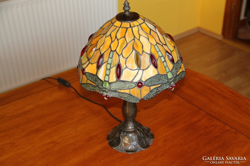 Tiffany szitakötős lámpa 47 cm