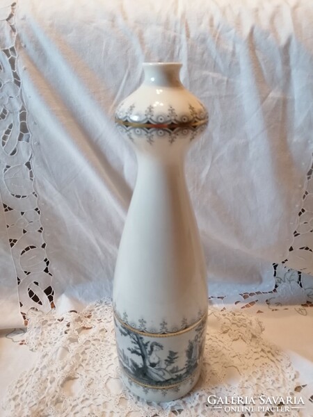 Wallendorf collector's, precious porcelain vase 39 cm.