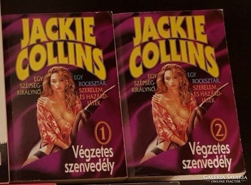 Jackie Collins Fatal Passion Volume 1-2, book, novel