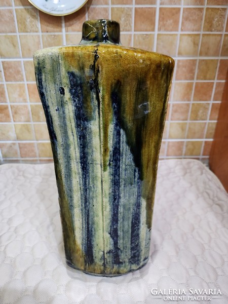 Zsolnay pyrogranite special cluster vase