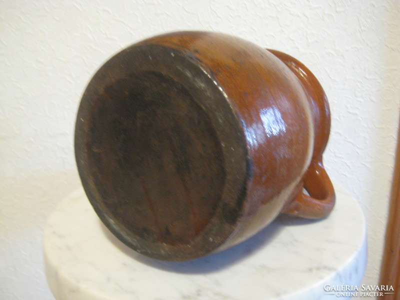 Folk pottery from Baranya, about a hundred years old, 20 cm