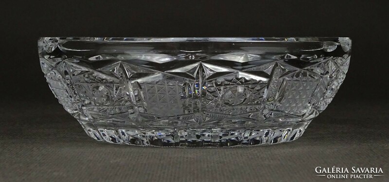 1L822 polished crystal ashtray 12 cm